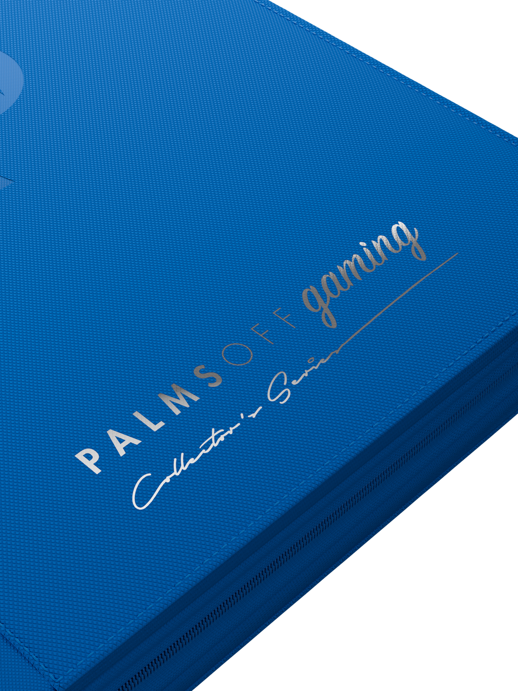 Palms Off Gaming Collector's Series 9 Pocket Zip Trading Card Binder - BLUE