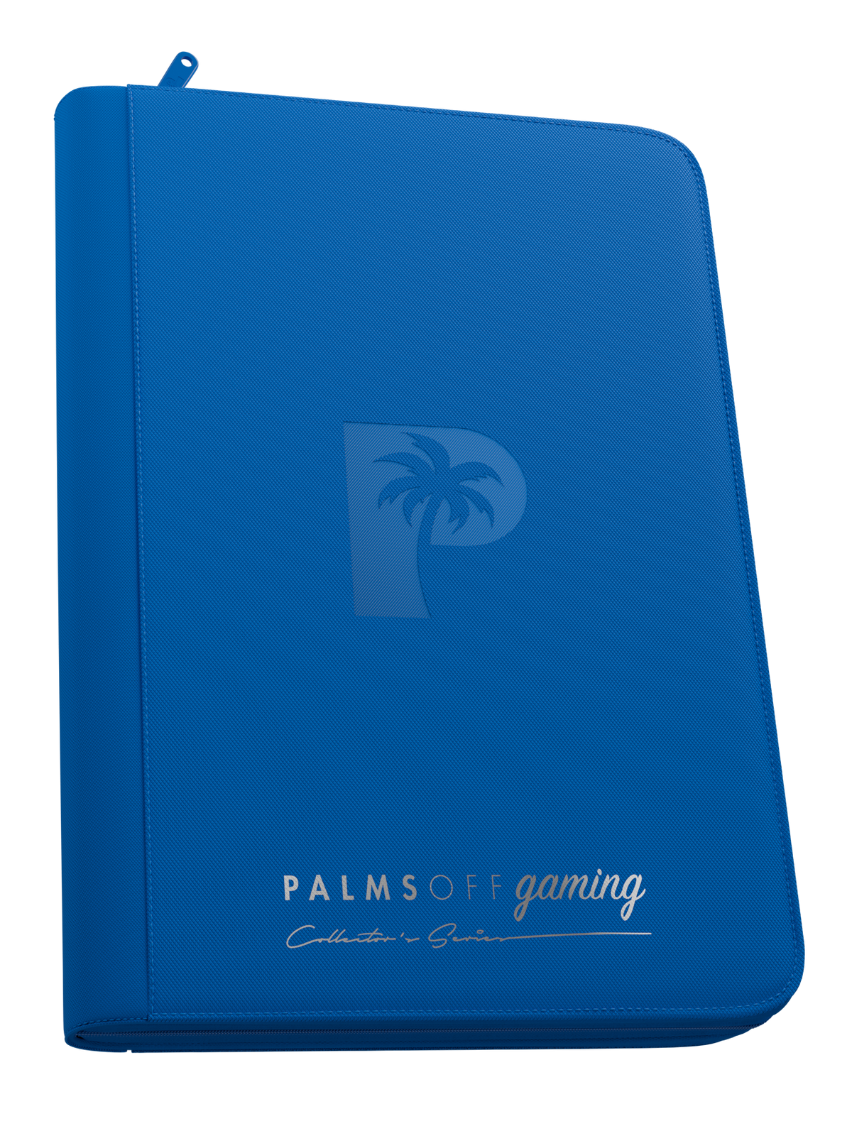 Palms Off Gaming Collector's Series 9 Pocket Zip Trading Card Binder - BLUE