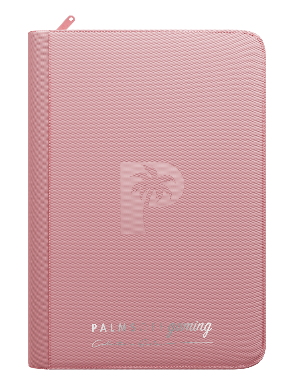 Palms Off Gaming Collector's Series 9 Pocket Zip Trading Card Binder - PINK