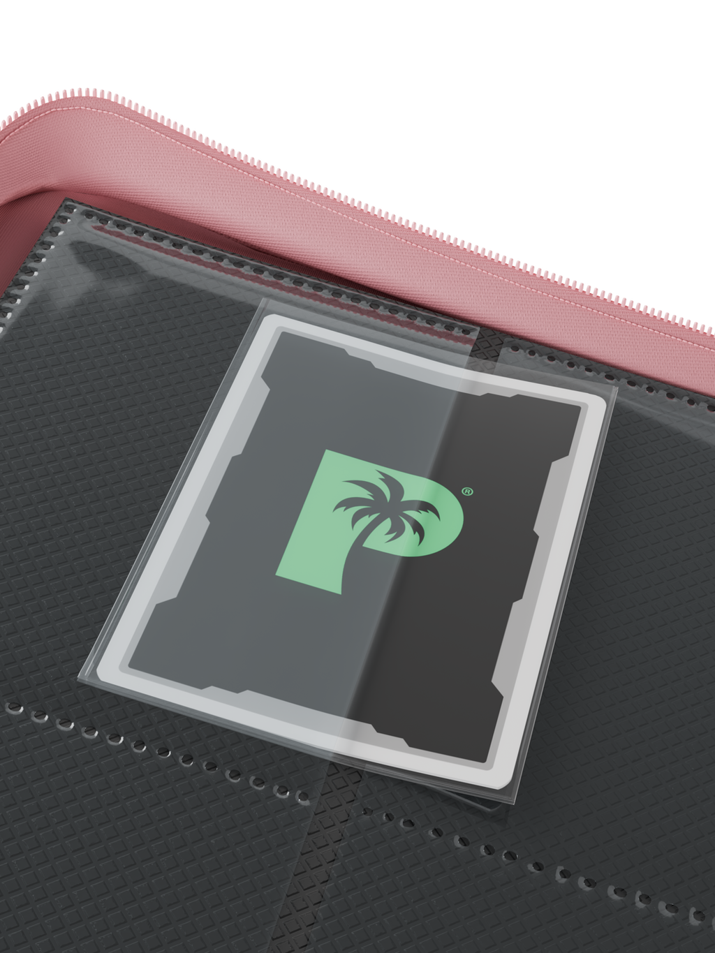 Palms Off Gaming Collector's Series 9 Pocket Zip Trading Card Binder - PINK