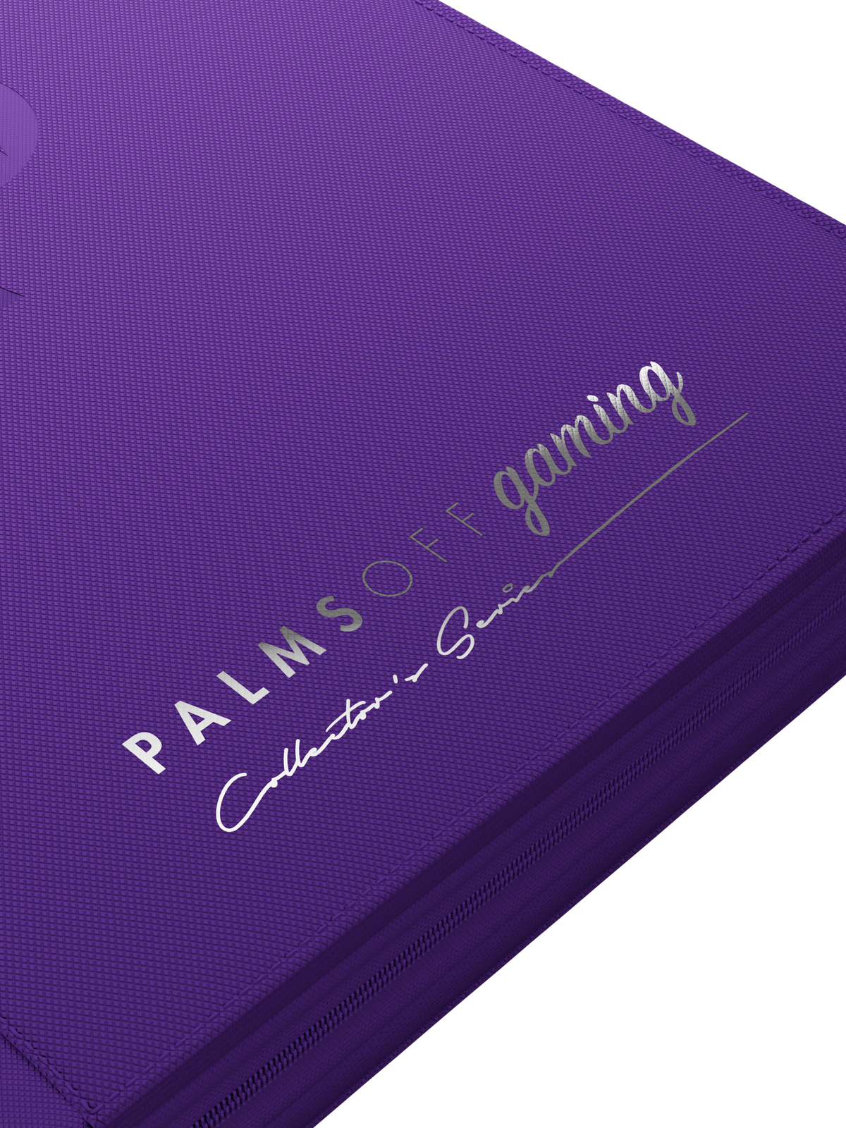 Palms Off Gaming Collector's Series 9 Pocket Zip Trading Card Binder - PURPLE