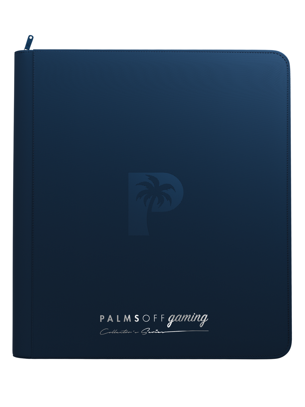 Palms Off Gaming Collectors Series 12 Pocket Zip Binder Navy
