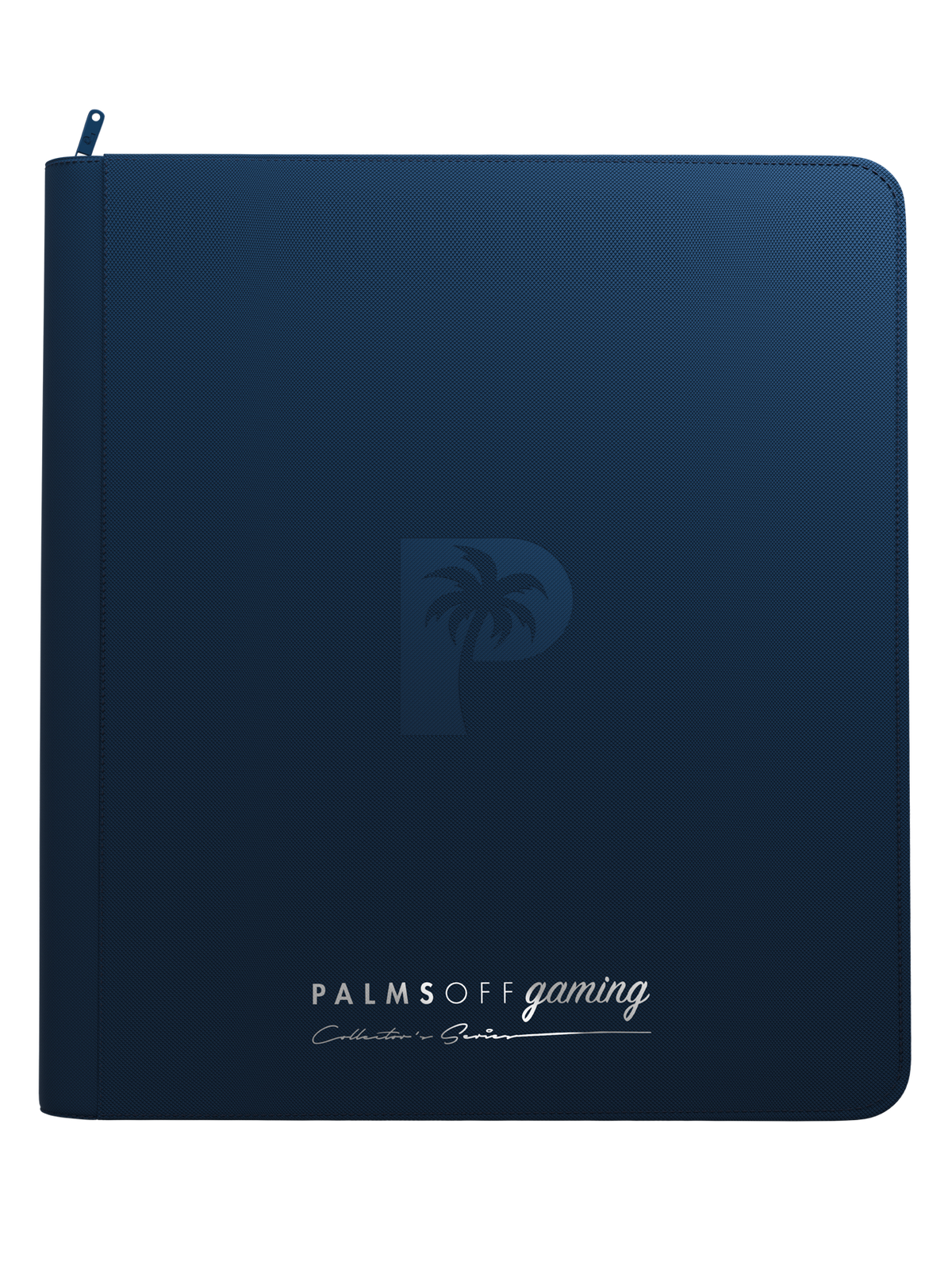 Palms Off Gaming Collectors Series 12 Pocket Zip Binder Navy