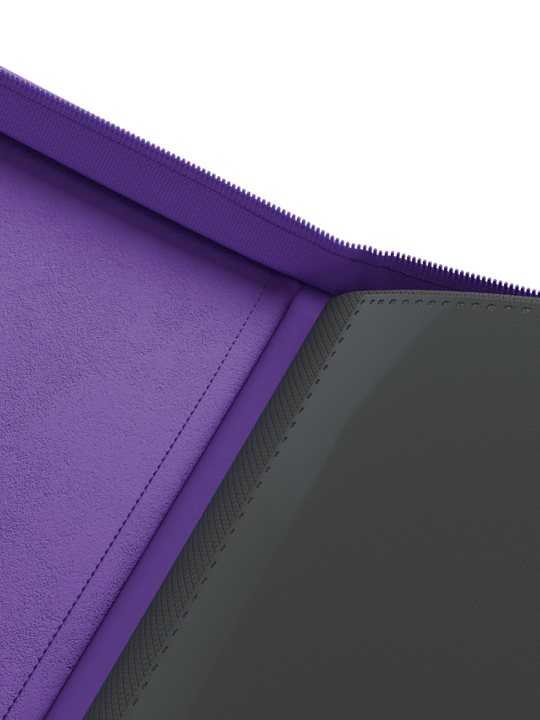 Palms Off Gaming Collector's Series 12 Pocket Zip Trading Card Binder - PURPLE