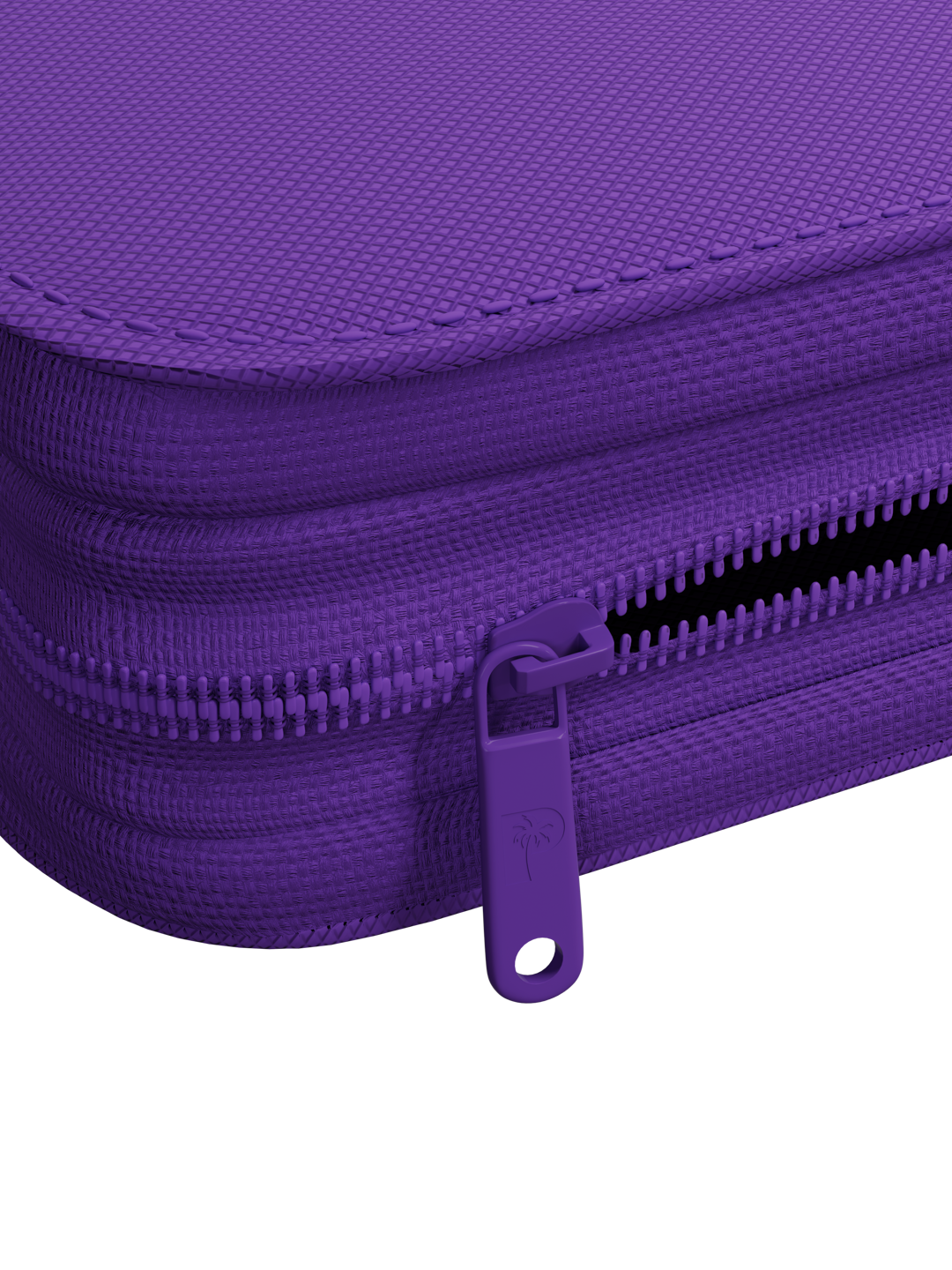 Palms Off Gaming Collector's Series 12 Pocket Zip Trading Card Binder - PURPLE