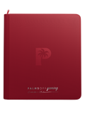 Palms Off Gaming Collector's Series 12 Pocket Zip Trading Card Binder - RED