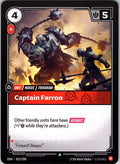 Captain Farron - Origins - 015/298 - - NM