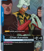Char Aznable ST11-ST14 Release Event - Gundam Promotional Cards - ST11-011 - Holo - NM
