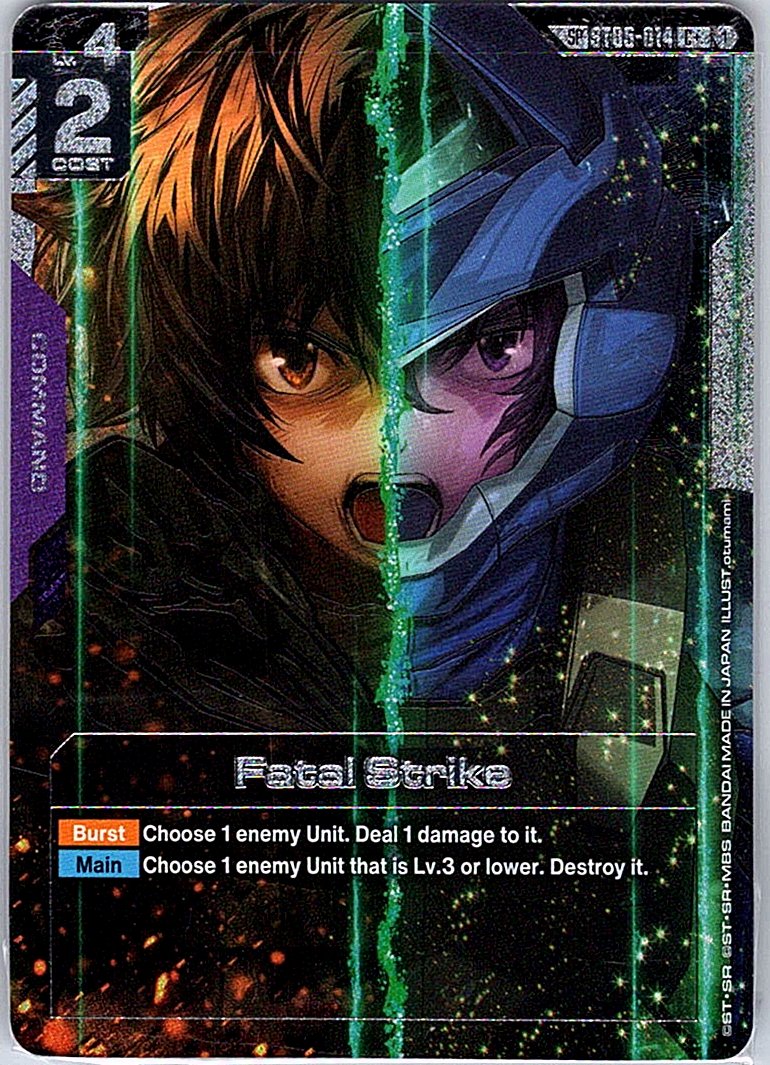 Fatal Strike (SP) (C+) - Steel Requiem - ST05-014 - Holo - NM