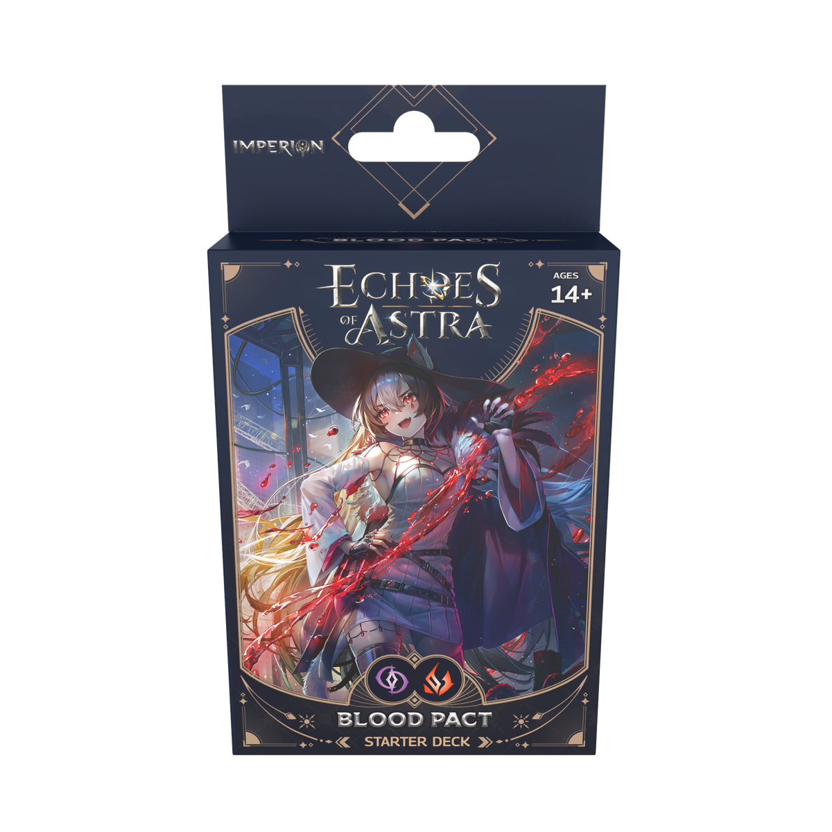 Echoes of Astra Imperion Blood Pact Starter Deck front view