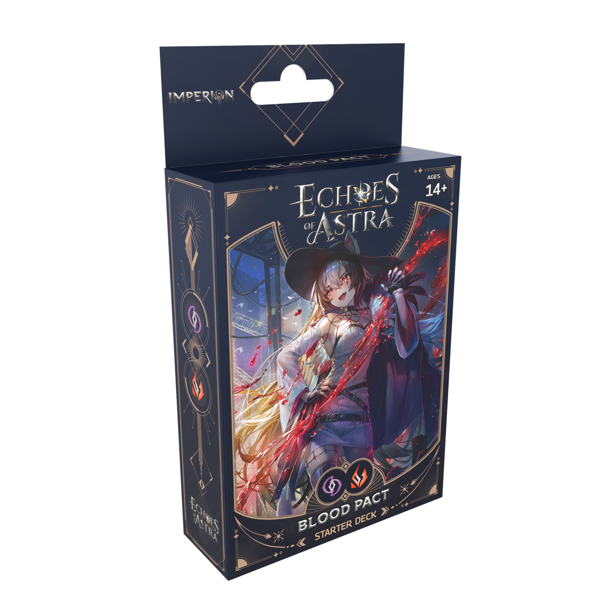 Echoes of Astra Imperion Blood Pact Starter Deck angled view