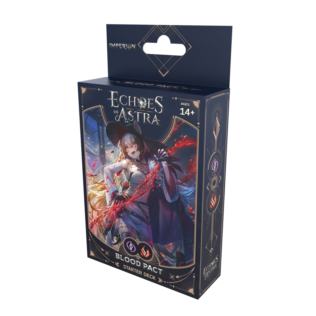 Echoes of Astra Imperion Blood Pact Starter Deck alternate angled view