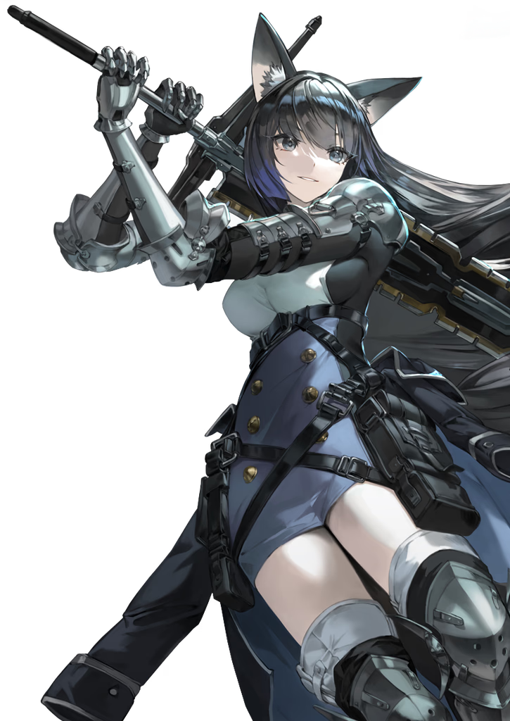 Armoured Caelum fighter from Echoes of Astra