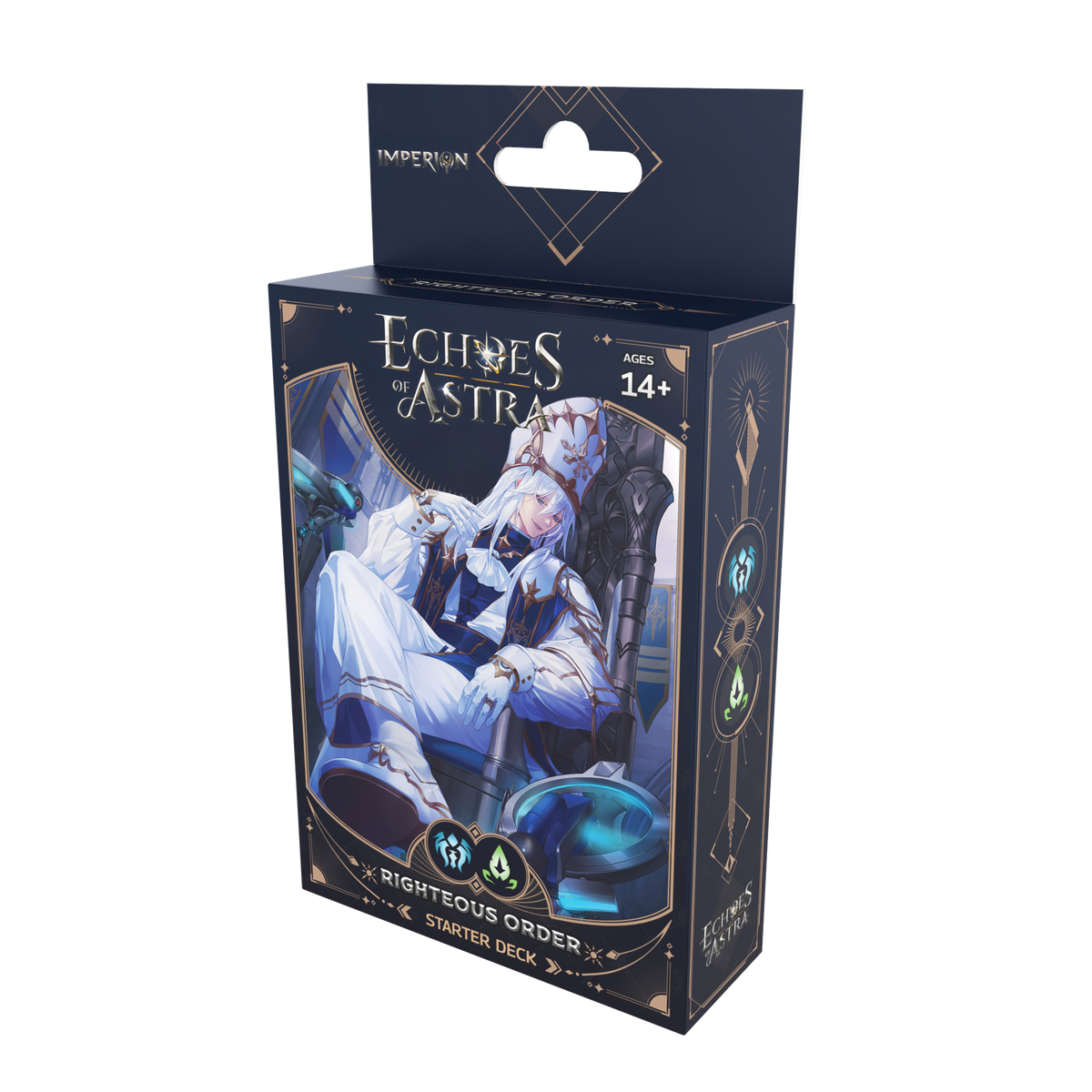 Echoes of Astra Imperion Righteous Order Starter Deck front view