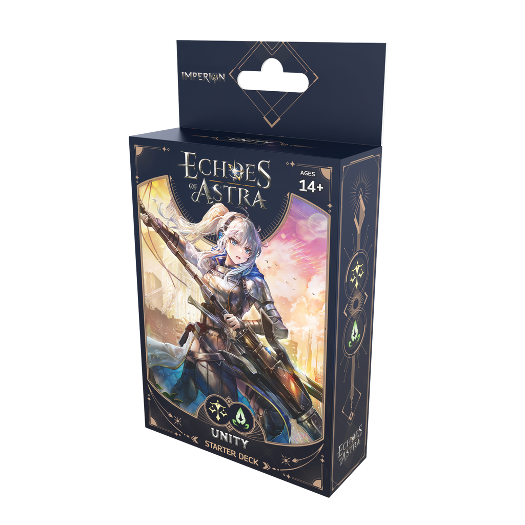 Echoes of Astra Imperion Unity Starter Deck angled view