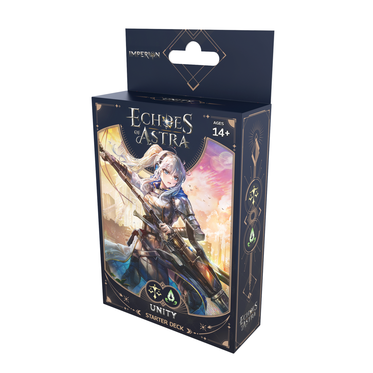 Echoes of Astra Imperion Unity Starter Deck angled view