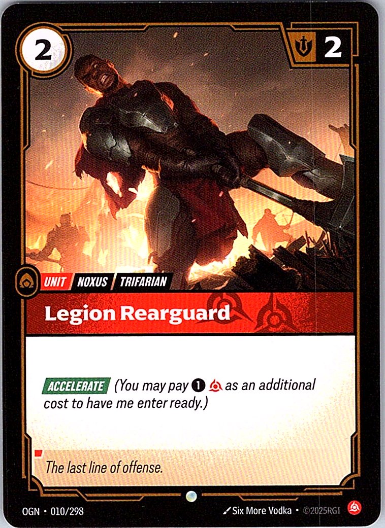 Legion Rearguard - Origins - 010/298 - - NM