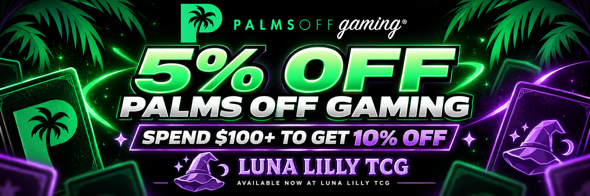 Palms Off Gaming sale – 5% off, or 10% off orders over $100