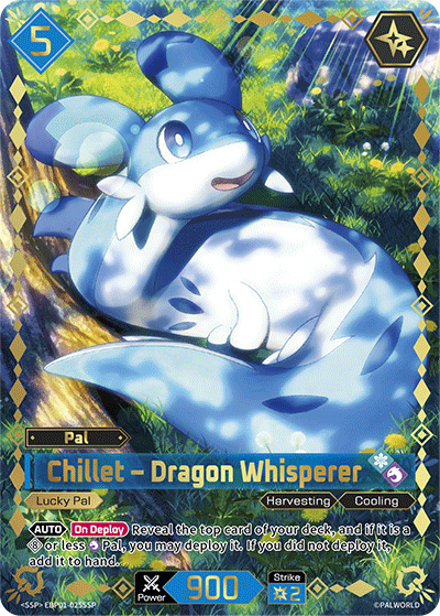 Chillet SSP card from Dawn of Palpagos