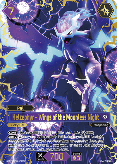 Helzephyr SSP card from Dawn of Palpagos
