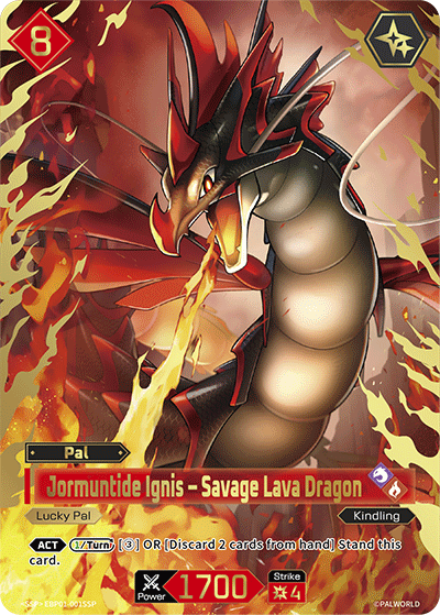Jormuntide Ignis SSP card from Dawn of Palpagos