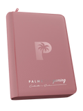 Palms Off Gaming Collector's Series 4 Pocket Zip Binder - Pink